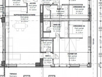Penthouse de vanzare, cu 3 camere, 148 mp, terasă 62 mp, zo